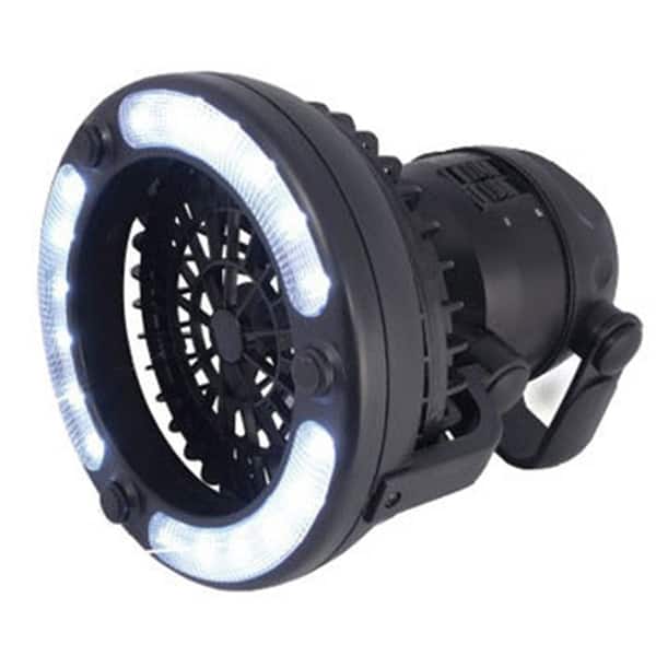 Image 2in1 LED Camping Light + Ceiling Fan Outdoor Hiking Flashlight - SIZE  - Bed Bath & Beyond - 19491808