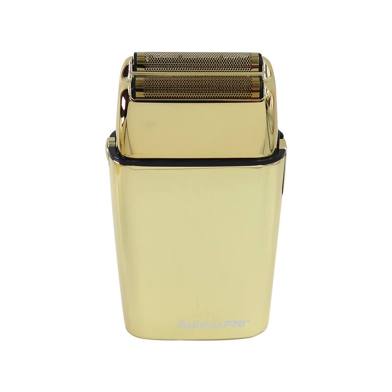 Babyliss Pro Foil FX02 FXFS2G Cord / Cordless Metal Double Foil Shaver + BaByliss Pro Fade Brush BPFADEB + BaByliss Pro 9" Comb