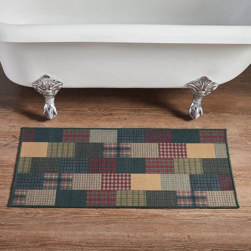 Tea Cabin Polyester Bathmat - 17x36