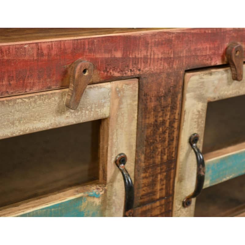 La Boca Glass Door TV Stand - 65"