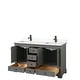 preview thumbnail 8 of 24, Deborah 60-inch Double Vanity, Quartz Top