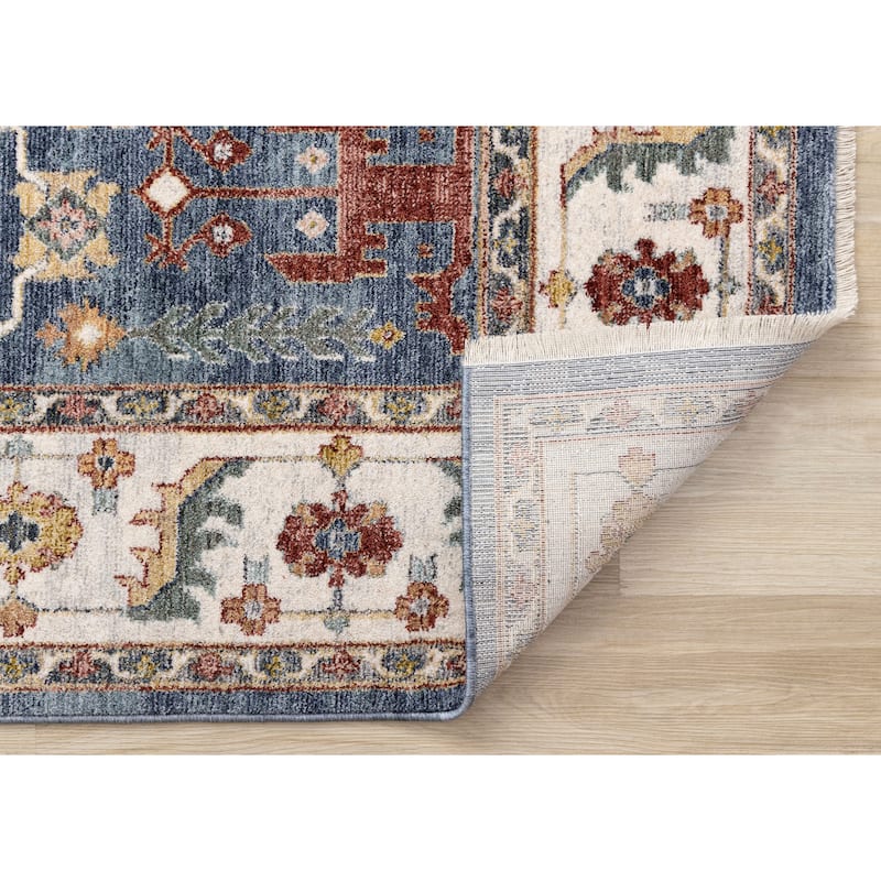 Alpine Rug Co. Olivia Modern Traditional Border Rug
