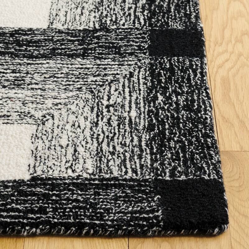 SAFAVIEH Handmade Metro Josien Modern Geometric Wool Rug