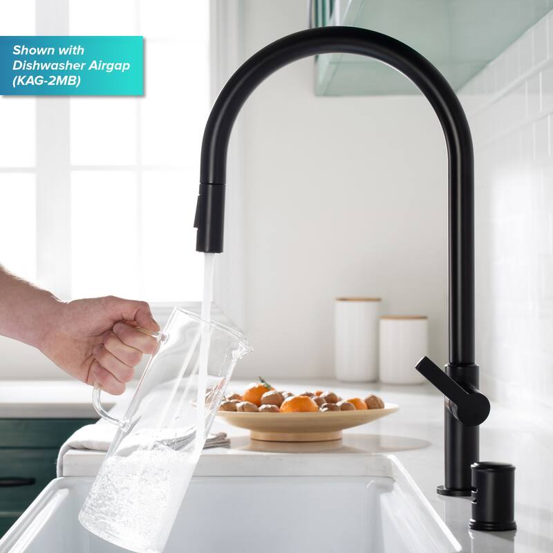 Kraus Oletto 1.8 GPM High Arc Single Handle Pull Down Kitchen Faucet