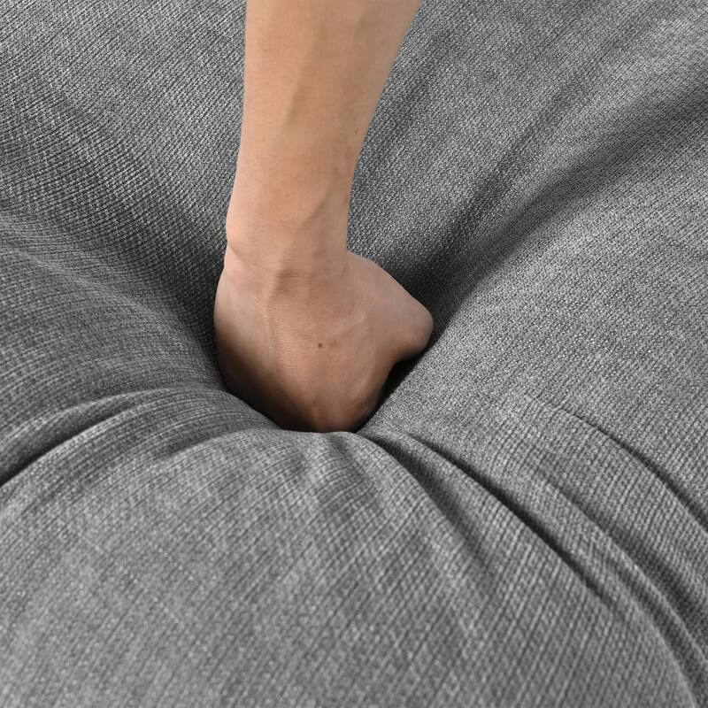 53.5" Oversized Chaise Lounge Lounge Chair, Living Room Upholstered Single Sofa Chair Sleepers Couch Bed