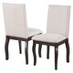 preview thumbnail 16 of 30, Modern Dining Table Set 4 Upholstered Chairs