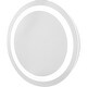 preview thumbnail 1 of 5, Captarent Collection 24 in. Round Illuminated Integrated LED White Modern Mirror - 24 in x 1.65 in x 24 in 24 in x 1.65 in x 24 in