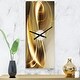 preview thumbnail 9 of 10, Designart 'Elegant Modern Sofa' Oversized Modern Wall Clock 12 in. Wide x 28 in. High