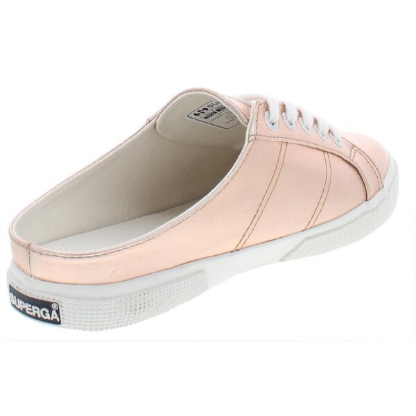 superga metallic slip on