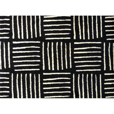 Abstract Stain Resistant Area Rug - 2' x 3'
