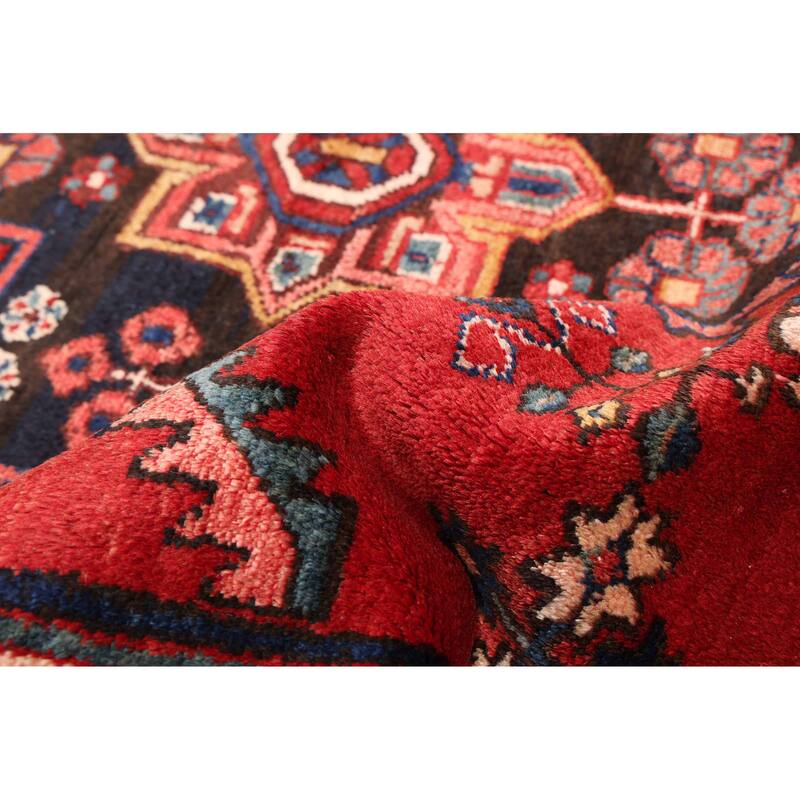 ECARPETGALLERY Hand-knotted Anadol Vintage Red Wool Rug - 4'7 x 6'7