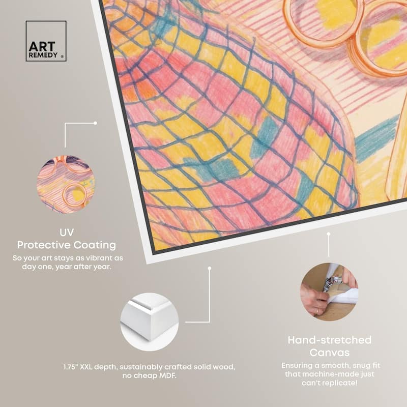 Summer glam Canvas by Art Remedy