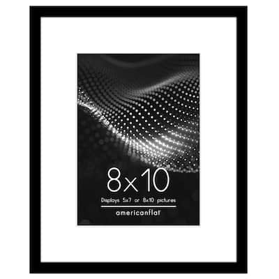 Americanflat Poster Frame With Mat - Perfect for Photos and Artwork