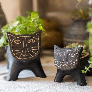 RusticReach Handmade Concrete Cat Shape Planter - On Sale - Bed Bath &  Beyond - 29677858