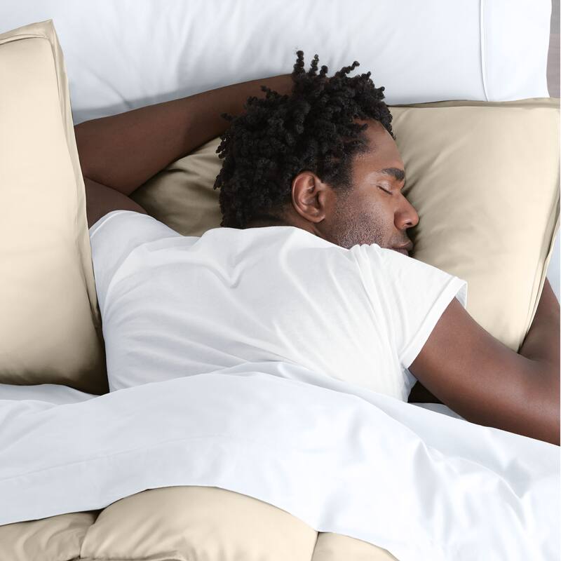 Bare Home Double Brushed Pillow Shams (Set of 2)