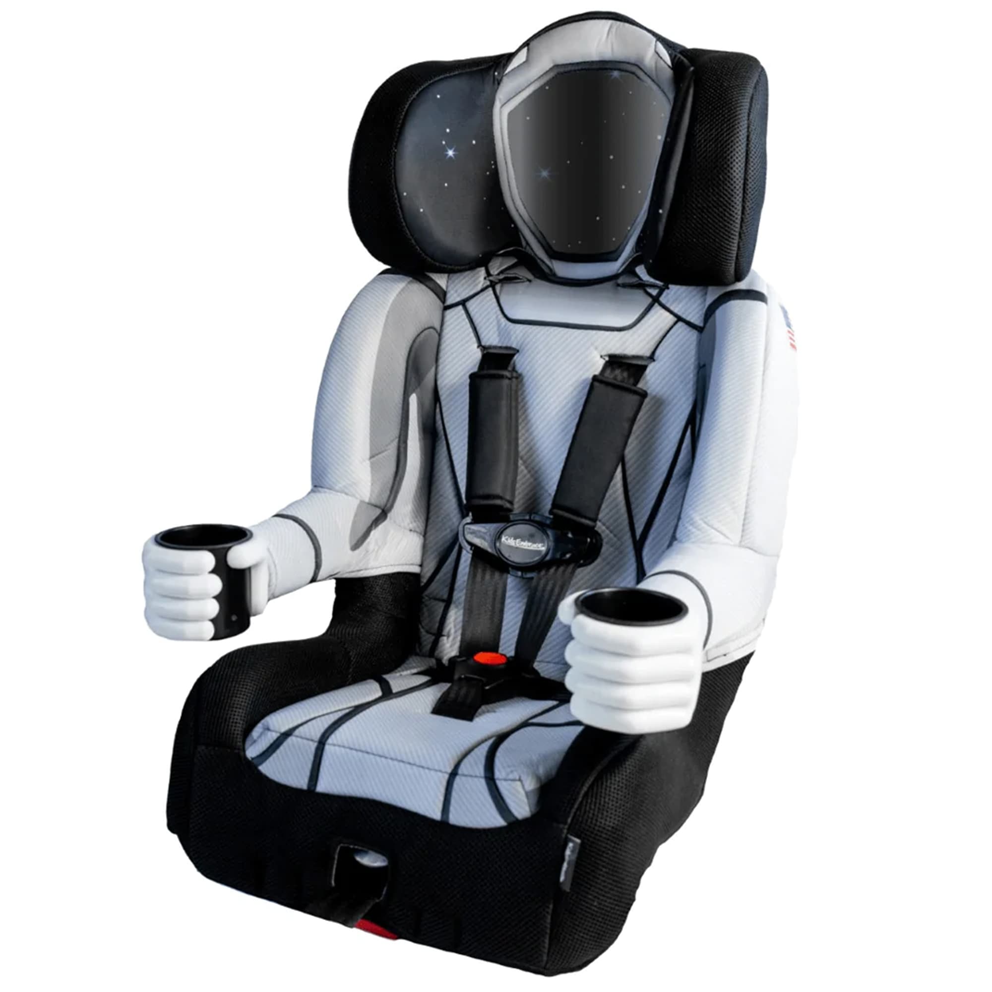 KidsEmbrace 2 in 1 Convertible 5 Point Harness Booster Car Belt