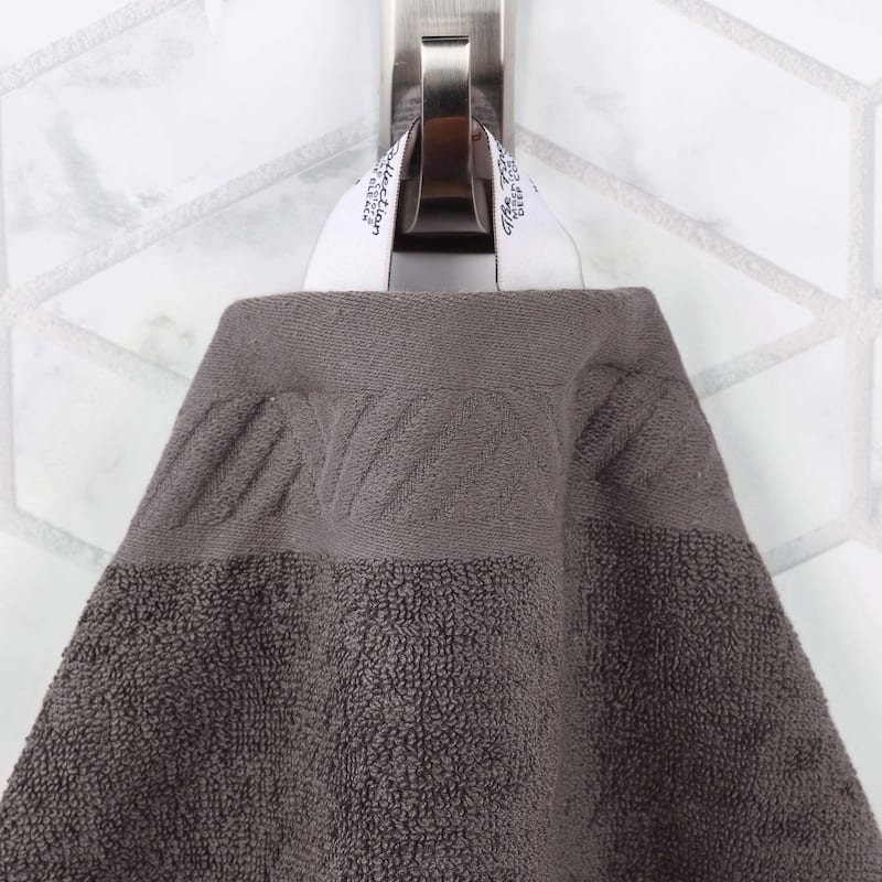 Superior Basketweave Egyptian Cotton Solid 3 Piece Assorted Towel Set