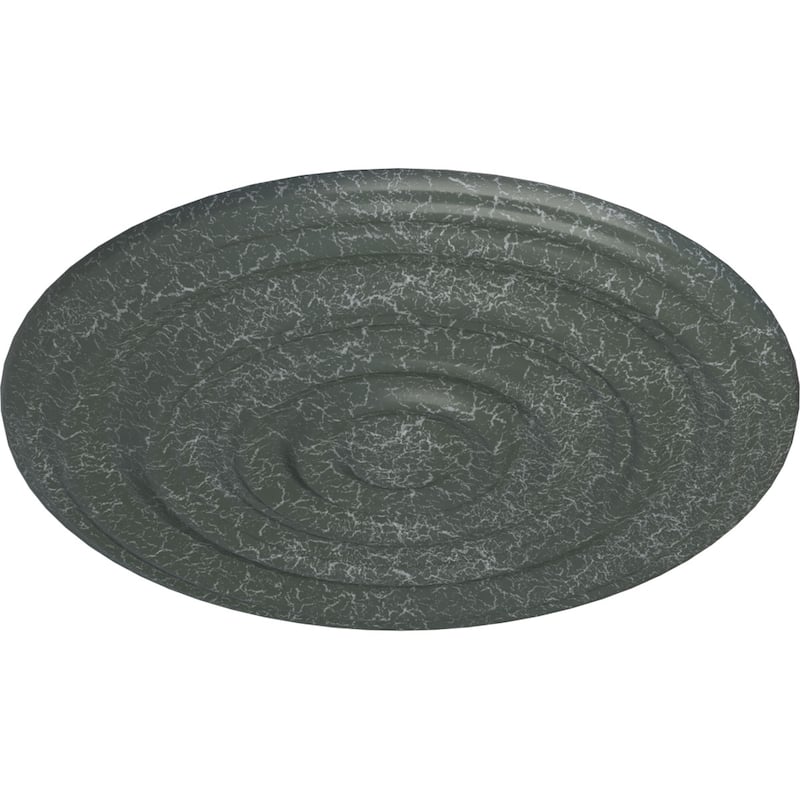 29 1/8"OD x 1 1/2"P Carton Smooth Ceiling Medallion