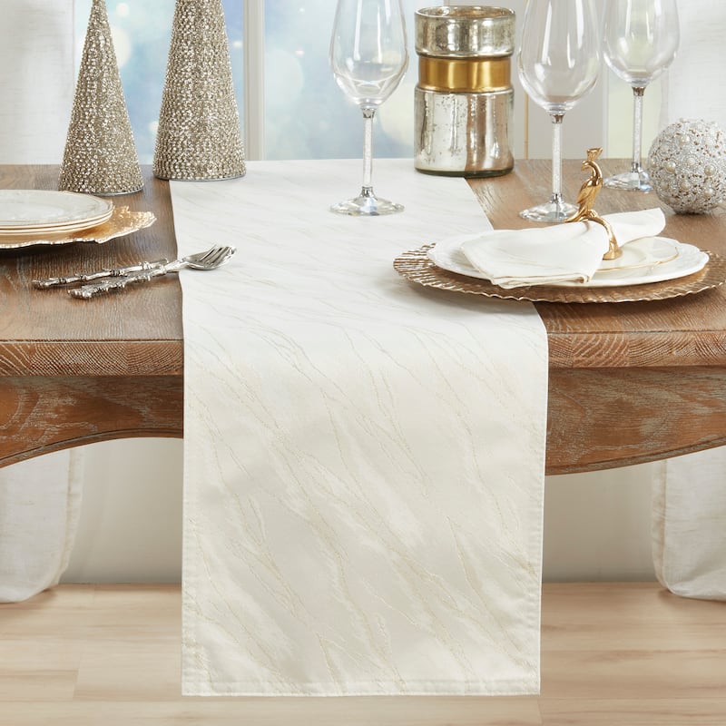 Metallic Shimmer Table Runner - 13"x72"