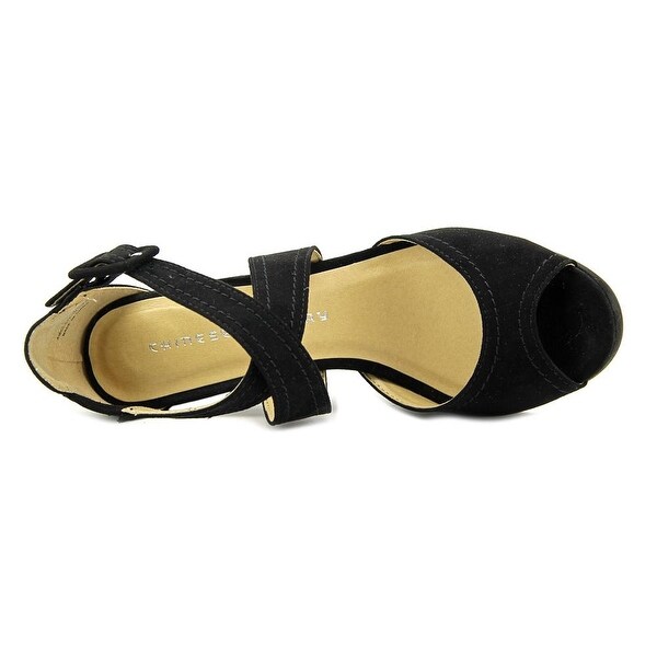 chinese laundry black sandals