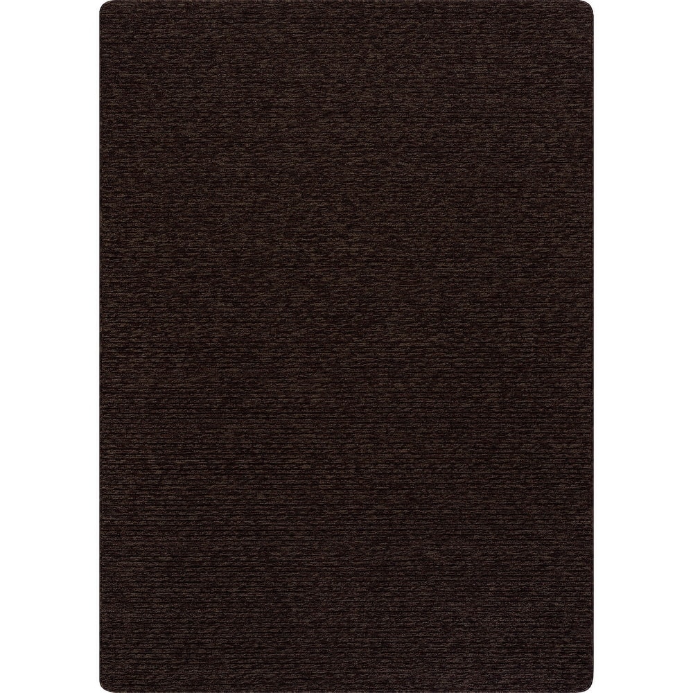 Beverly Rug Solid Color Non-Slip Rubber Back Washable Indoor Area Rug