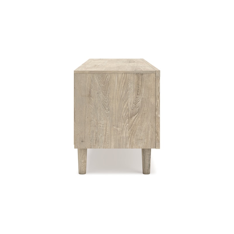 Signature Design by Ashley Cielden Brown/Beige 72" TV Stand for TVs up to 82" - 72.01"W x 19.69"D x 24.21"H