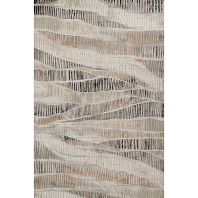 Momeni Genevieve Polyester Abstract Area Rug