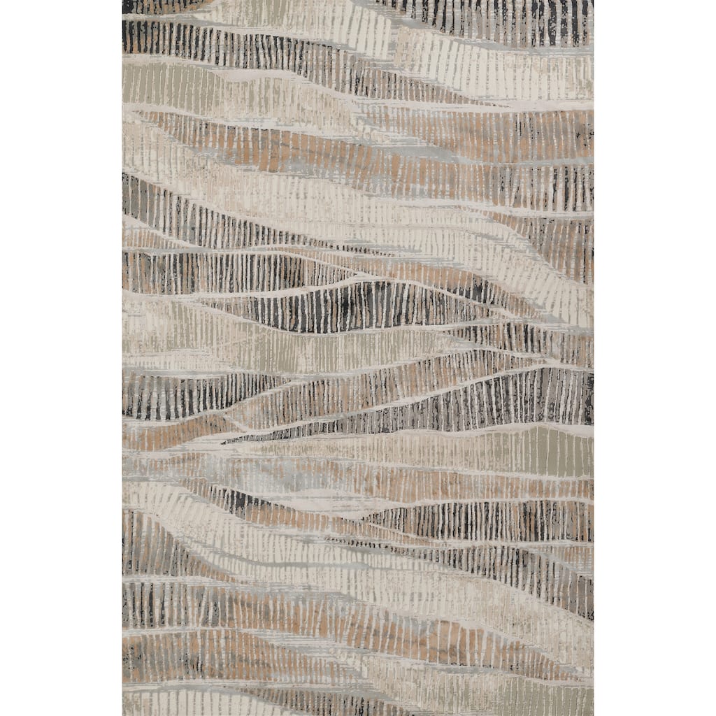 Momeni Genevieve Polyester Abstract Area Rug