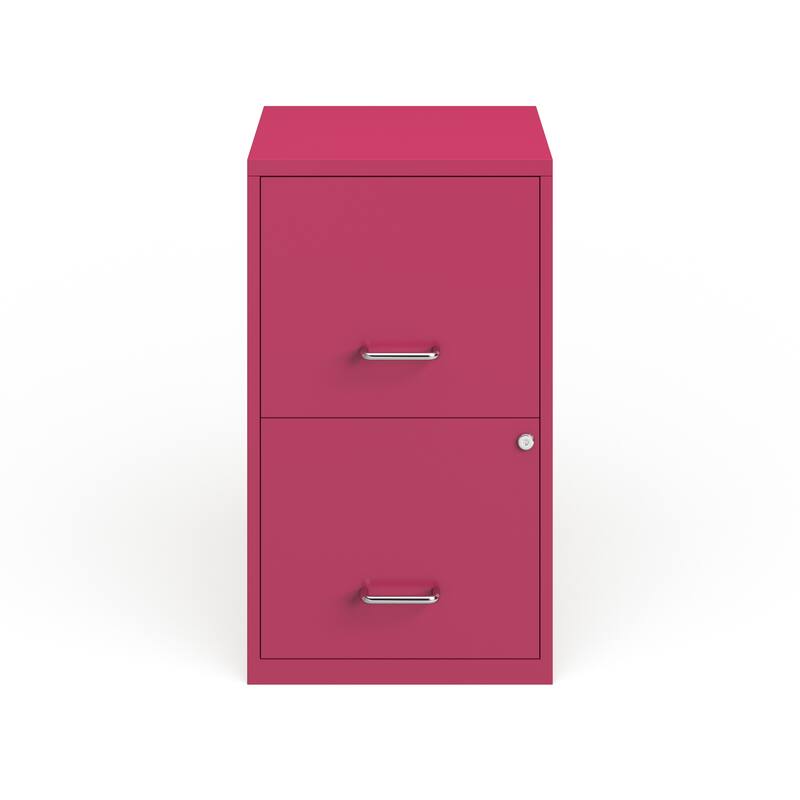 Space Solutions 18" Deep 2 Drawer Letter Width Vertical File Cabinet