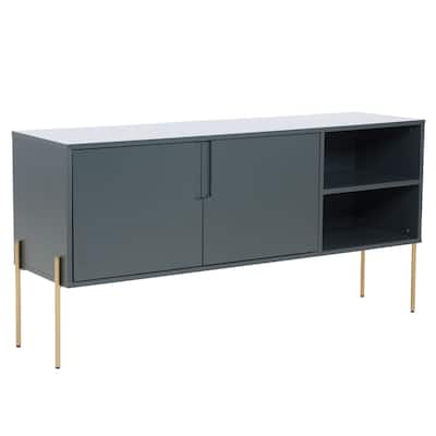 mid century Sideboard Buffet Table or TV Stand with storage