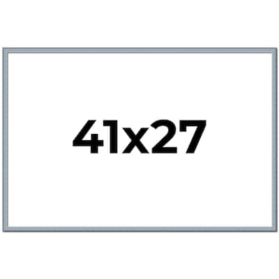 41x27 Frame Rustic Sky Blue Solid Wood Picture Frame | 0.75 Inch