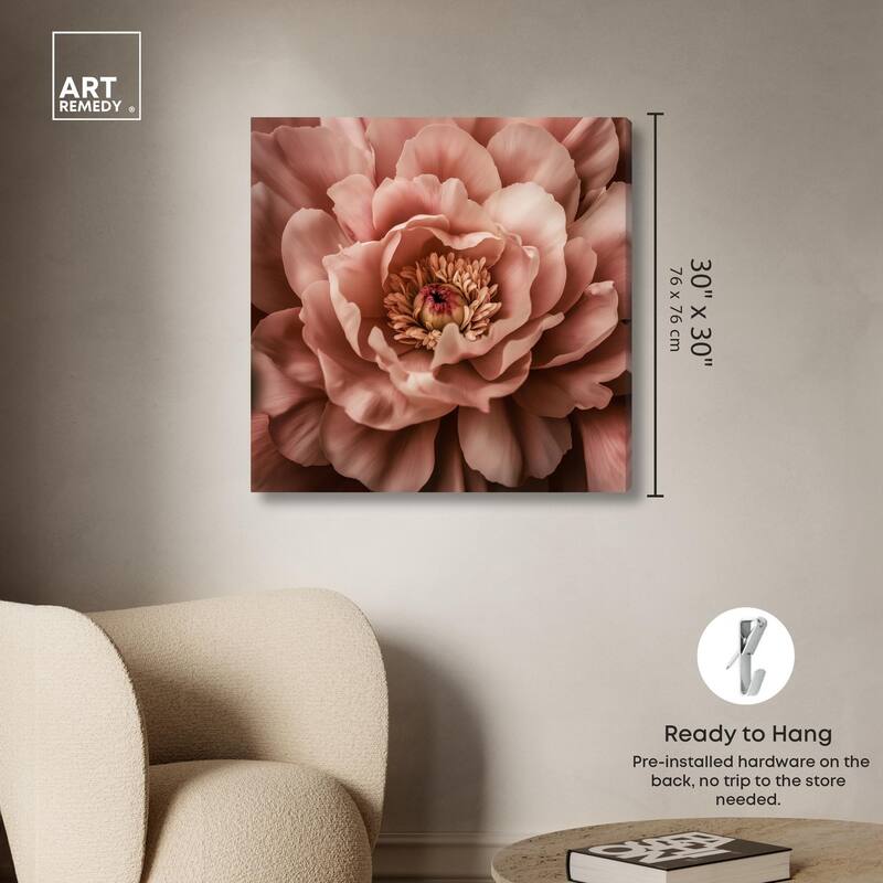 Romantic Elegance II Canvas by Art Remedy, Gallery Wrapped