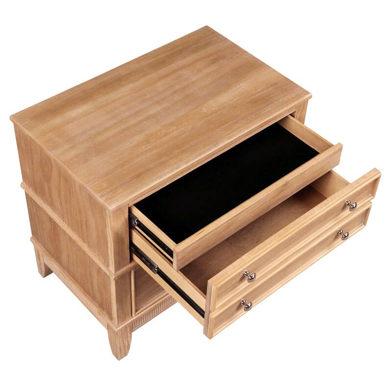 3-Drawer Side Table for Living Room, Hallway, Entryway