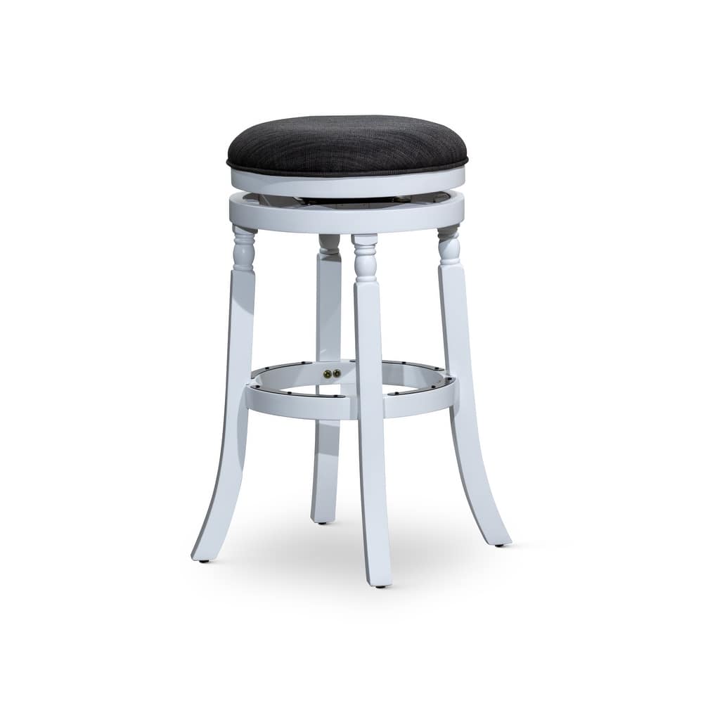 DTY Indoor Living Palmer Lake Backless Swivel Counter or Bar Stool
