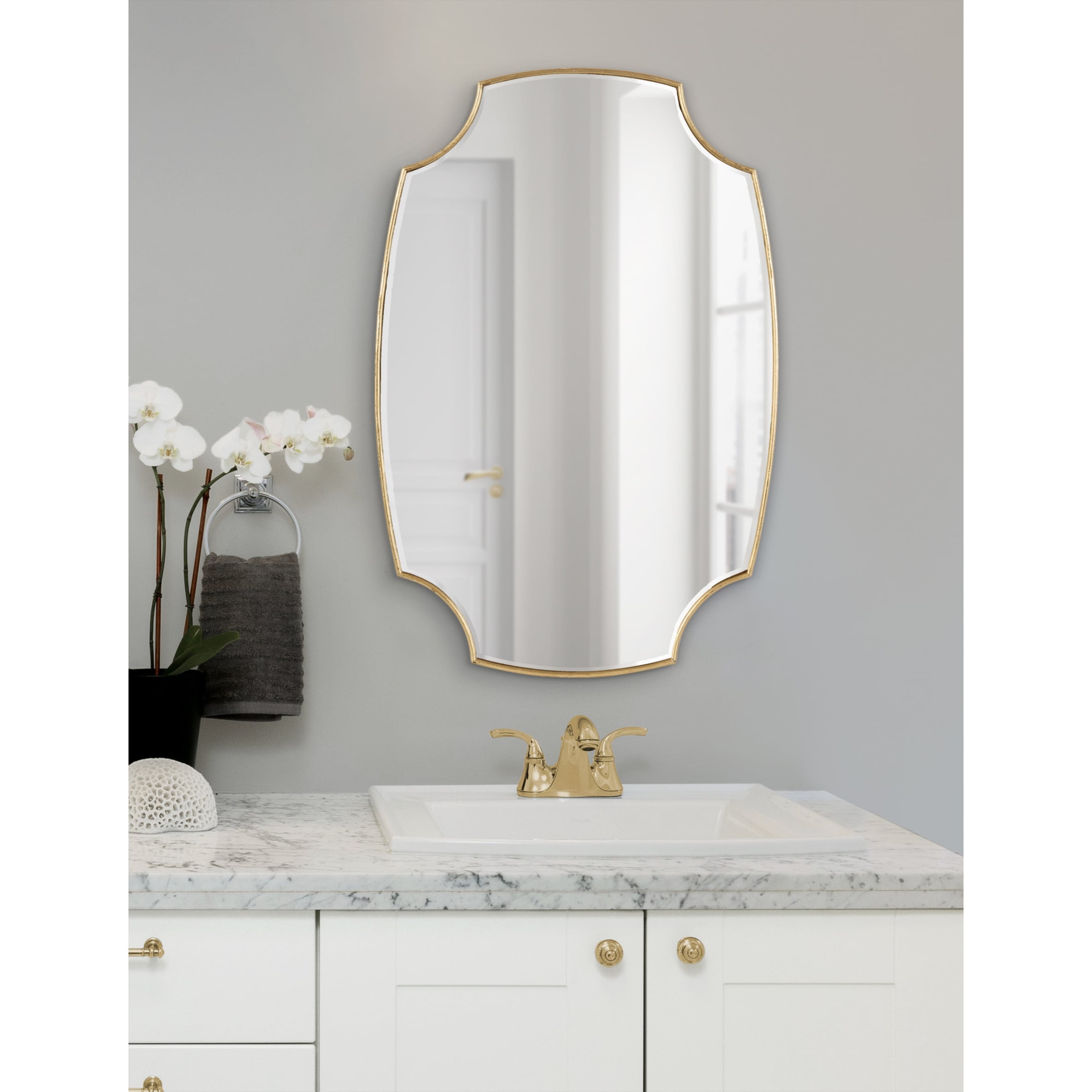 Kate and Laurel Jovanna Scallop Mirror