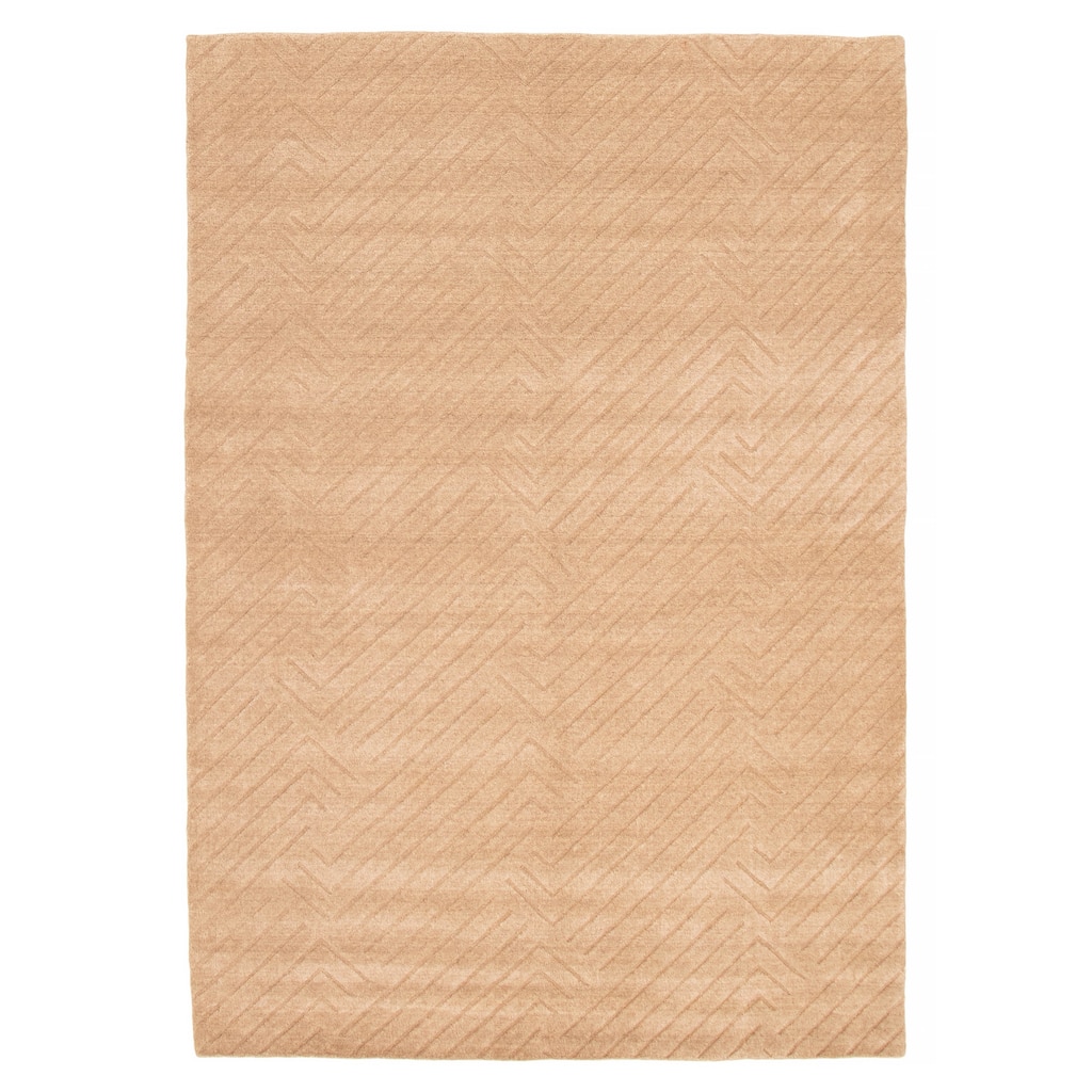 Kashkuli Gabbeh Tan Rug 6'5" x 9'3" - 6'5 x 9'3