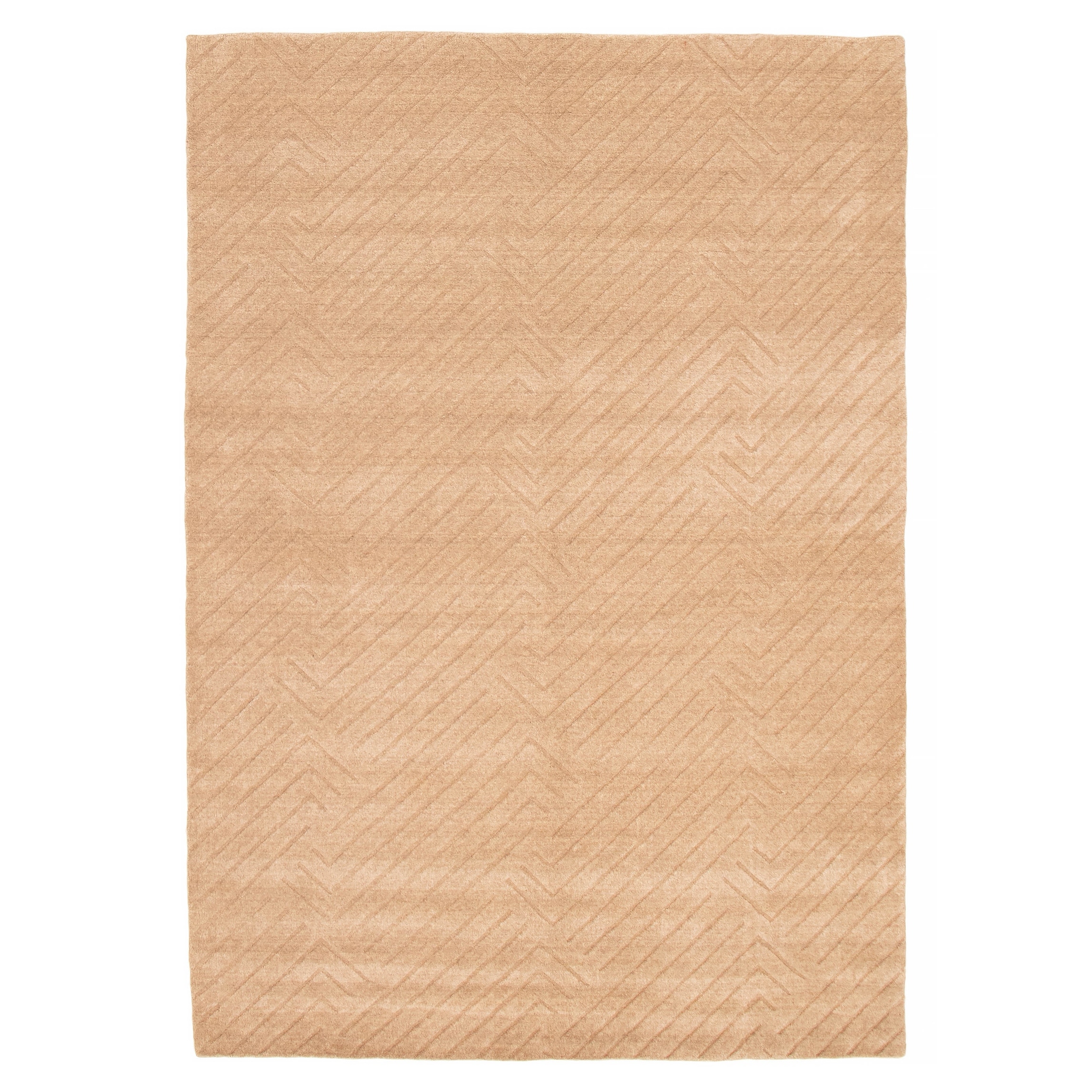 Kashkuli Gabbeh Tan Rug 6'5" x 9'3" - 6'5 x 9'3