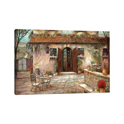 iCanvas "Villa Claretta" by Ruane Manning Canvas Print