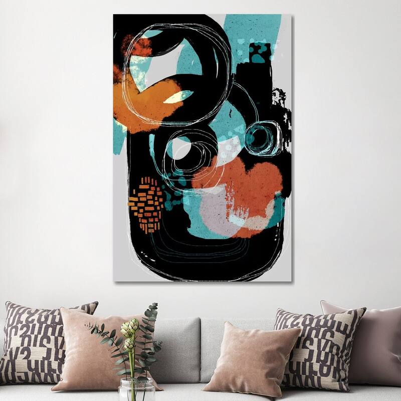 iCanvas "City Lights" by Soul Curry Art & Illustrations Canvas Print
