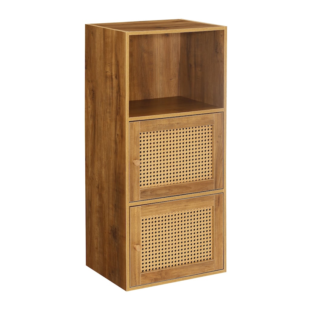 2 Door Storage Cabinet with Shelf - Home Organization & Entryway Decor
