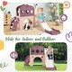 preview thumbnail 13 of 53, 7-in-1 Toddler Slide Set - Spaceship Playset with Slide, Arch Tunnel, Basketball Hoop, and Toy Storage