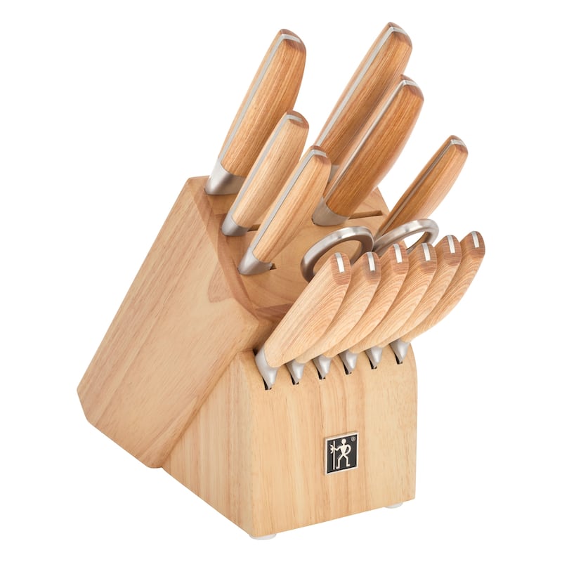 Henckels Pakka 14-pc Knife Block Set - Wood