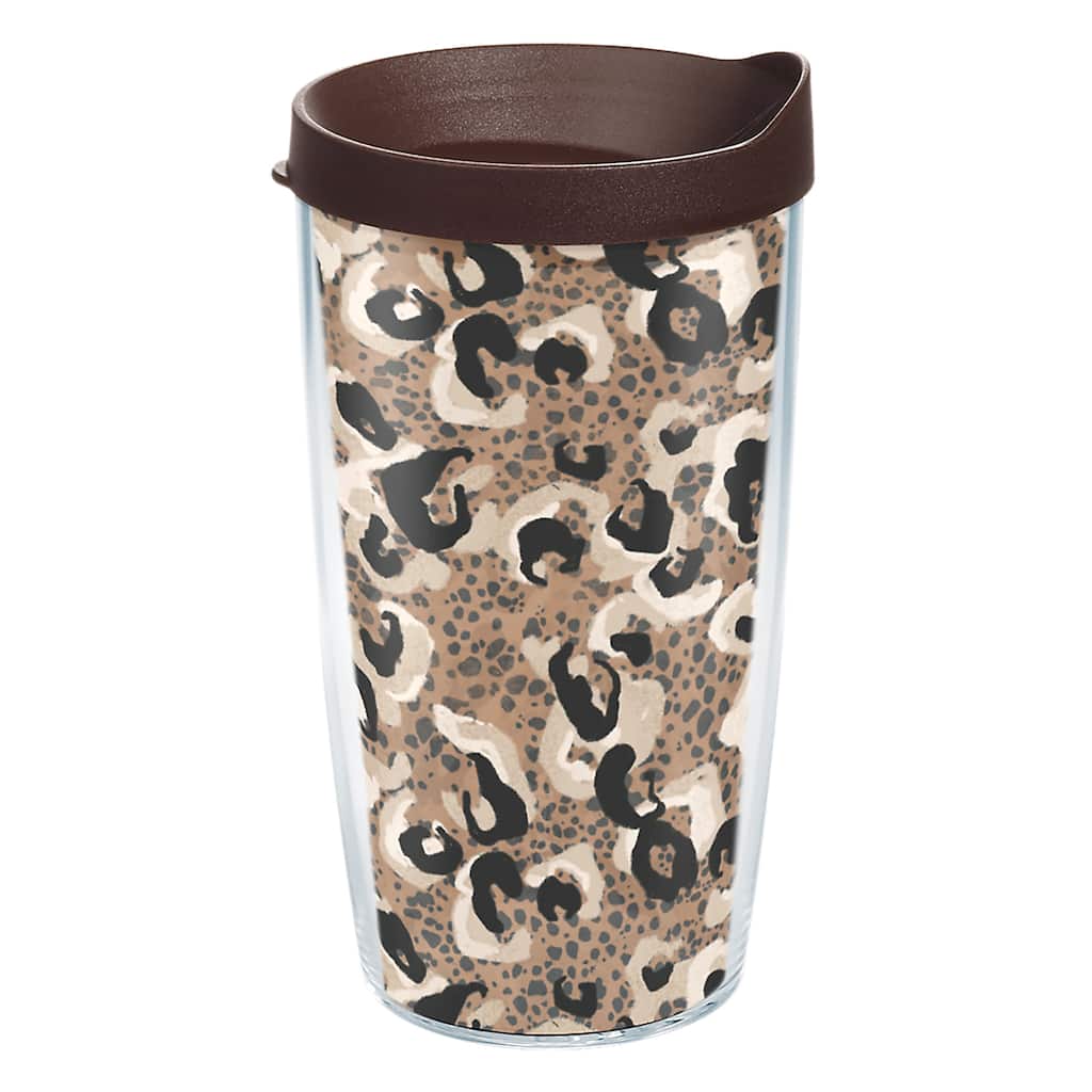 Tervis Spotted Jaguar Made in USA Double Walled Insulated Travel Tumbler, Classic