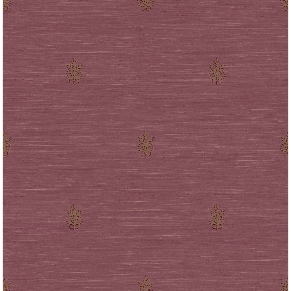 Seabrook Designs Willow Fleur De Lis Unpasted Wallpaper