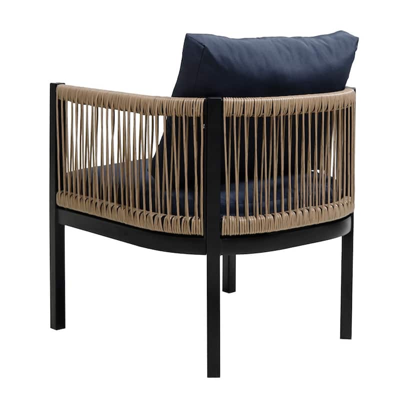 Multi-person Outdoor Sofa Combination with A Table, Suitable for Garden, Backyard and Balconies
