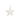 White And Gold Star Ornament Medium