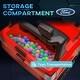 preview thumbnail 16 of 15, 12V Kids Ride-On Truck Licensed Ford Ranger with Remote Control, Music, Lights & Storage - Electric Car