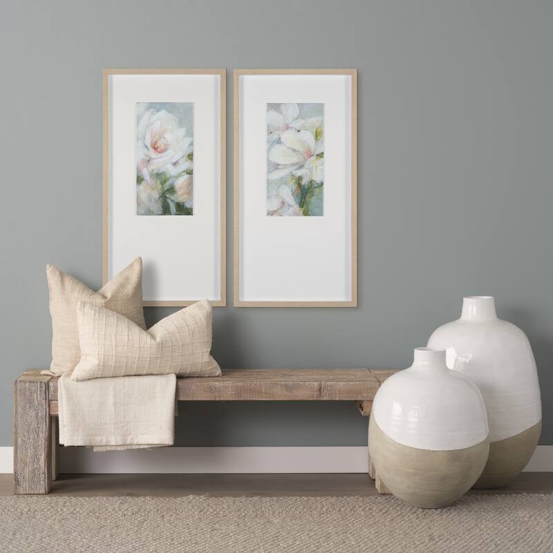 McArthur 64" Whitewash Reclaimed Wood Bench - 64.0L x 16.0W x 18.0H