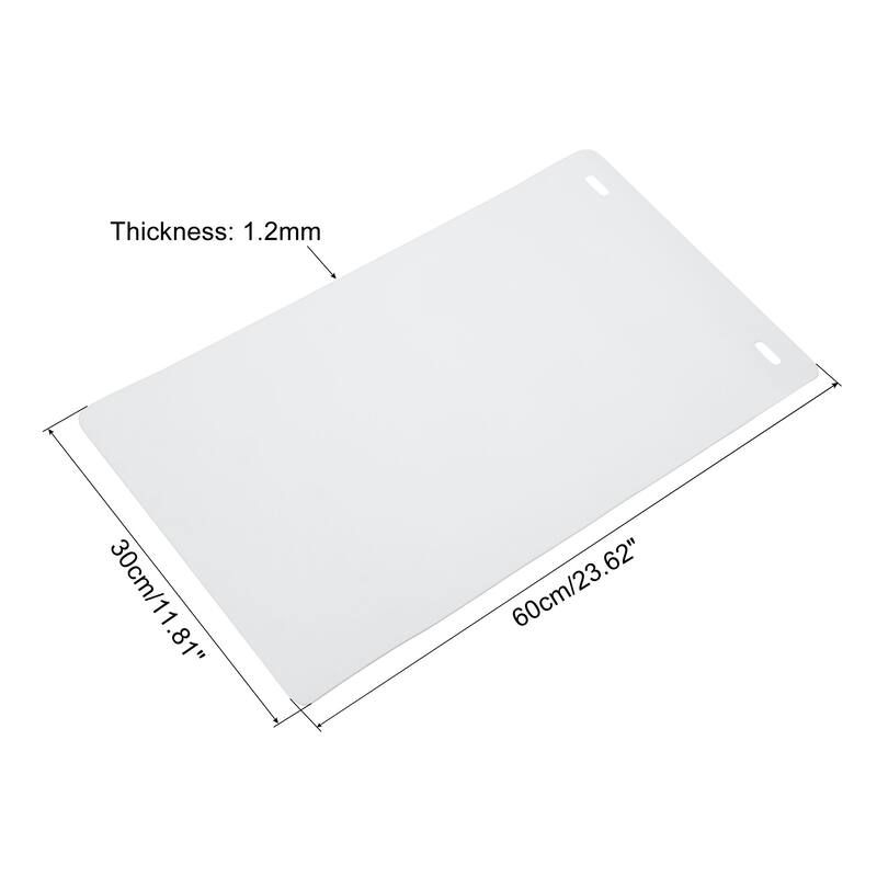 EVA Backdrop, 2 Pack Soft Photo Background for Photography - White/Black - 26x12"