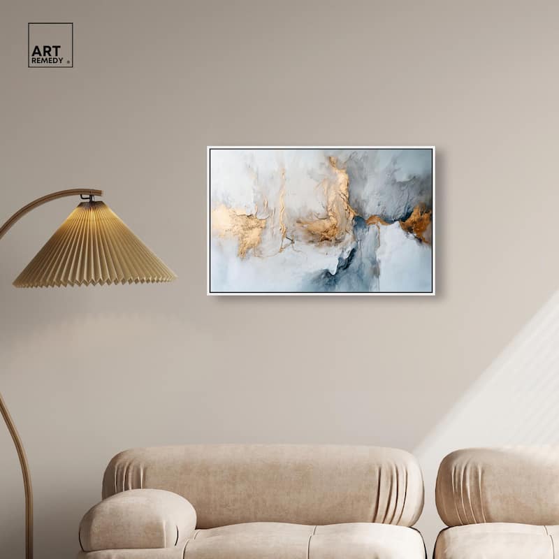 Canvas of Golden Shades Canvas by Art Remedy